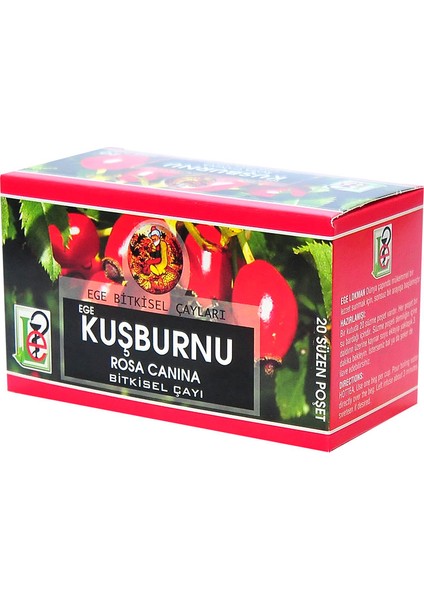 Kuşburnu Bitki Çayı 20 Süzen Poşet