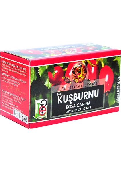 Kuşburnu Bitki Çayı 20 Süzen Poşet