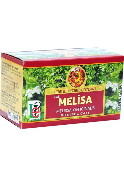 Melisa Bitki Çayı 20 Süzen Poşet