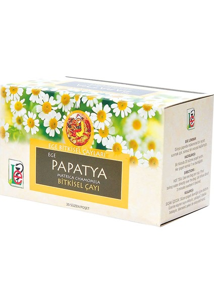 Papatya Bitki Çayı 20 Süzen Poşet