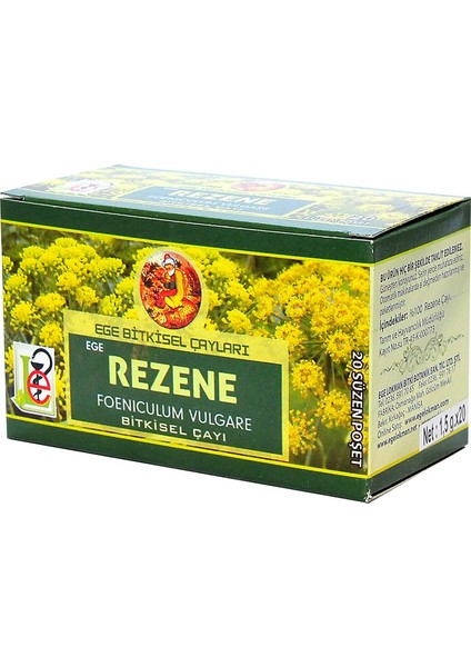 Rezene Çayı 20 Süzen Poşet