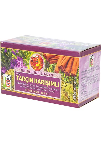Tarçın Karışımlı Bitkisel Çay 20 Süzen Pşt