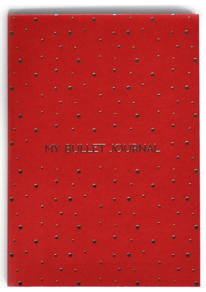 Bullet Journal Red Noktalı Defter (A5)