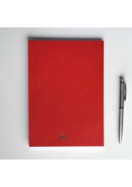 Bullet Journal Red Noktalı Defter (A5)