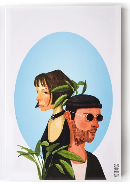 Mathilda & Leon Çizgisiz Defter (A5)