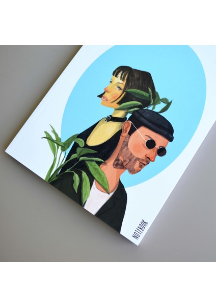 Mathilda & Leon Çizgisiz Defter (A5)