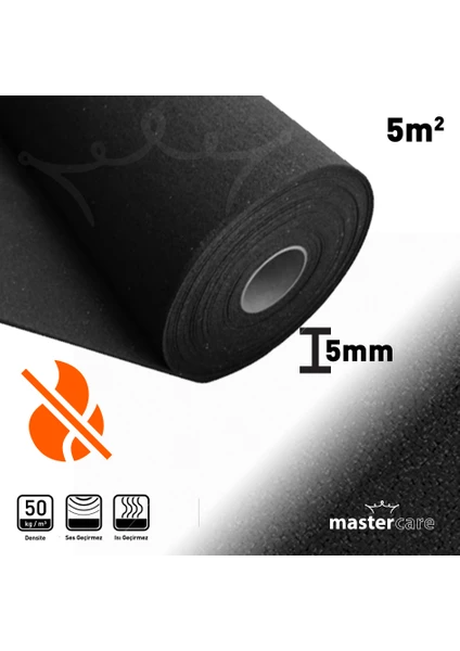 Yanmaz Ses Yalıtım Levhası 5 Mm X 5 Metre 425176