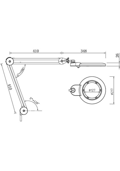 Ayaklı Lup Büyüteç (Loop) fırsatları
