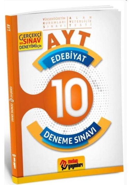 AYT Edebiyat 10 Deneme Sınavı