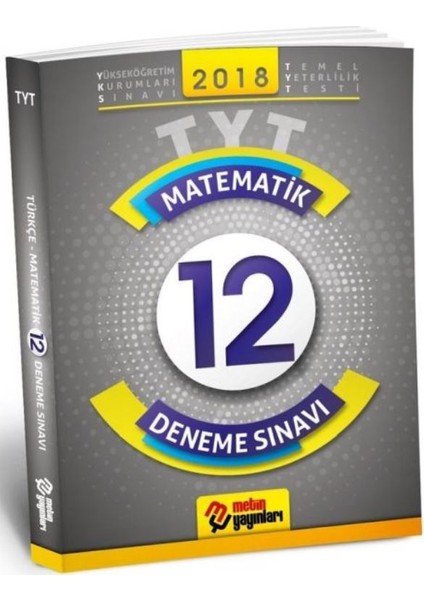 Metin Yks 1. Oturum Tyt Matematik 12 Deneme Sınavı