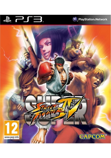 Super Street Fighter IV 4 Ps3 Oyun