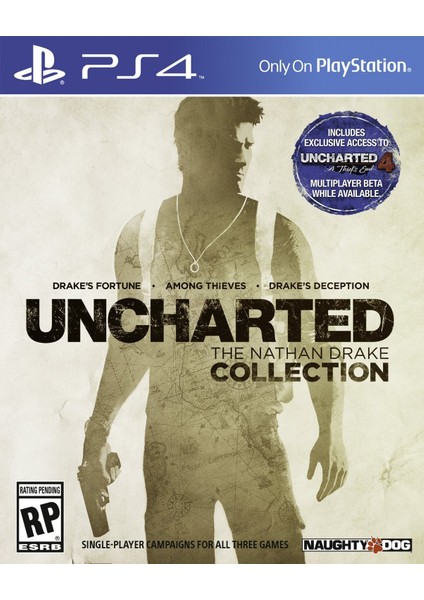 Uncharted : The Nathan Drake Collection PS4 Oyun (Türkçe Altyazı-Türkçe Dublaj)