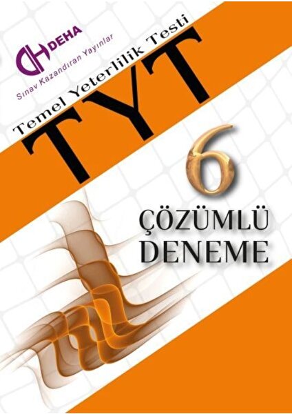 Deha Yayınları Tyt 6 Çözümlü Deneme