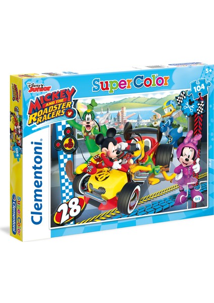 PUZZLE 104 MICKEY & ROADSTAR RACERS