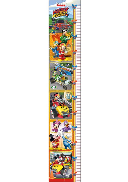 30 Maxi Parça Boy Ölçer Puzzle Mickey