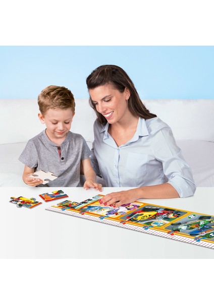 30 Maxi Parça Boy Ölçer Puzzle Mickey