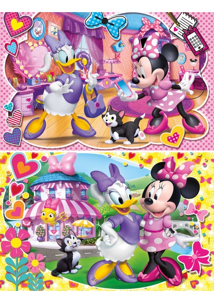 2x20 Parça Puzzle Minnie S.C.