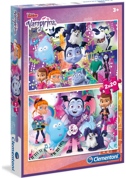 2x20 Parça Puzzle Vampirina S.C.