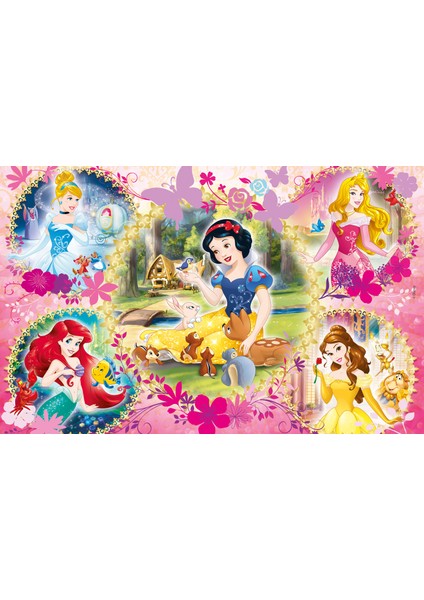 2x60 Parça Puzzle Princess S.C.