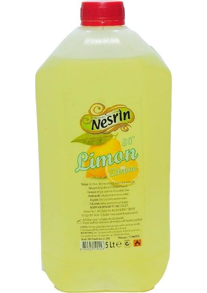 Limon Kolonyası 5 L fiyatları