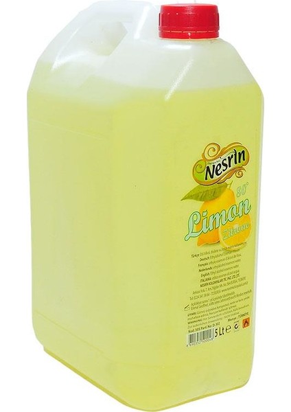 Limon Kolonyası 5 L modelleri