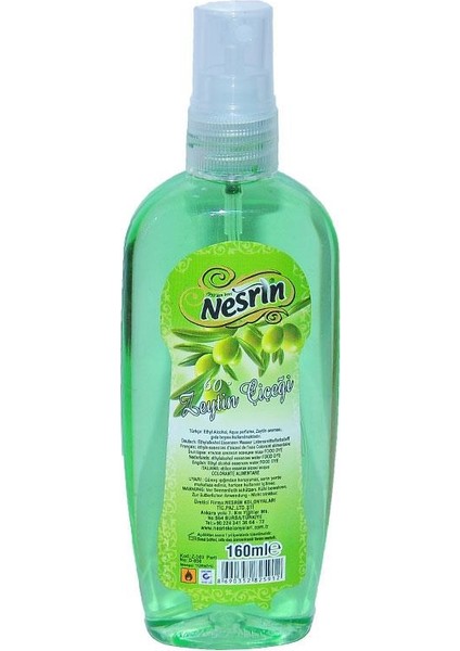 Zeytin Çiçeği Kolonyası 160 ml - Sprey