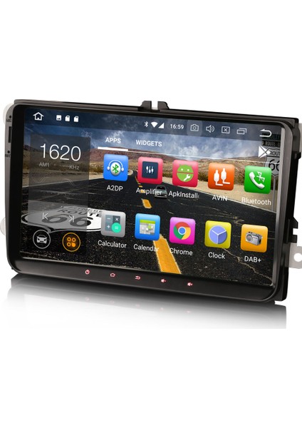Passat Jetta Golf 4*5*6 Polo Amarok Transporter Android Navigasyon Multimedya Tv Usb Oem 9 İnç Ekran