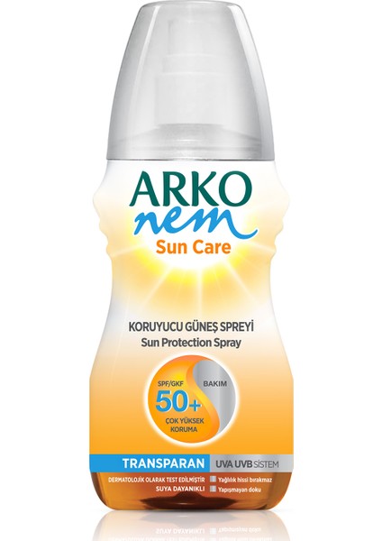 Nem Güneş Bakım Transparan Sprey SPF 50 150 ml