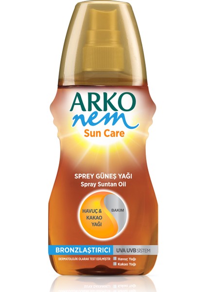Nem Güneş Bakım Yağı F0 Bronzer Carrot 150ML