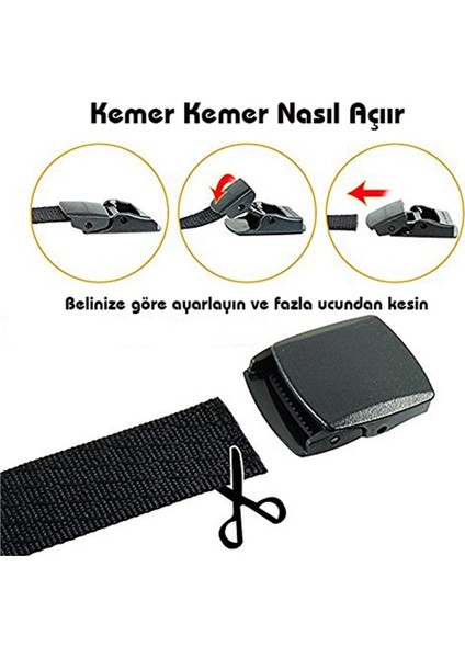 Stretch Outdoor Kemer - Haki