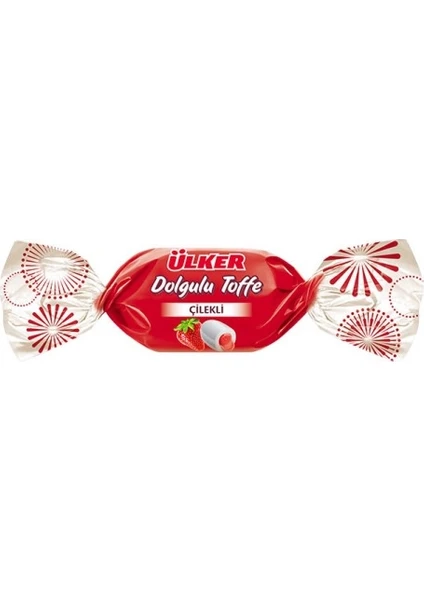 Dolgulu Toffe Çilek Sulu 1000 gr