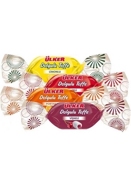 Karışık Mevyeli Dolgulu Toffe Şekerleme 350 gr