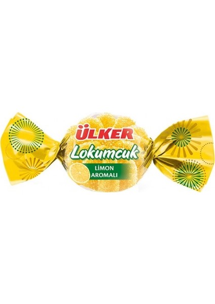 Lokumcuk Limon Aromalı Yumuşak Şekerleme 1000 gr