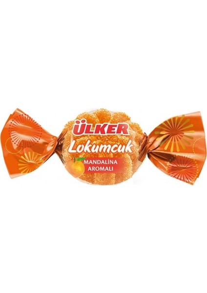 Lokumcuk Mandalina Aromalı Yumuşak Şekerleme 1000 gr