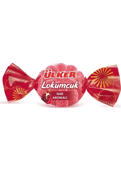 Lokumcuk Nar Aromalı Yumuşak Şekerleme 1000 gr