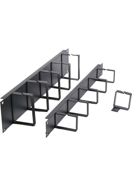 Rack Kabinet Kancalı 2U Organizer