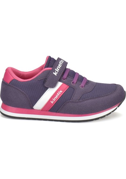 Payof Mor Fusya Beyaz Kız Çocuk Sneaker