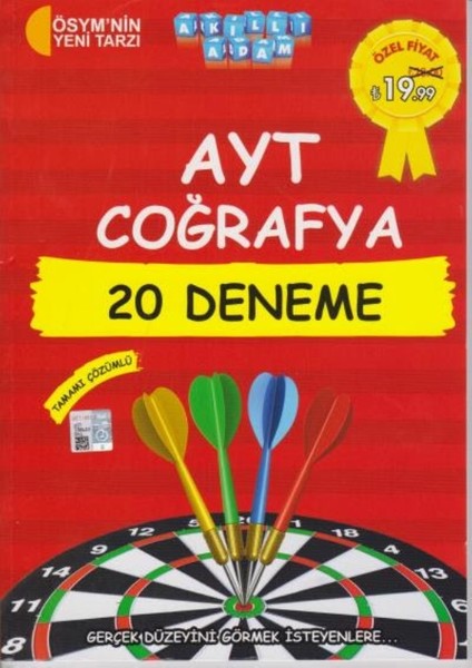 Akıllı Adam Ayt Coğrafya 20 Deneme