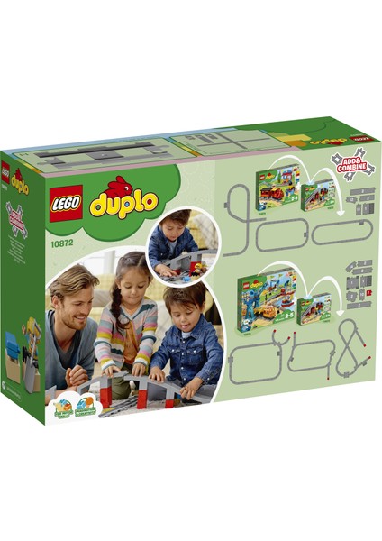 LEGO® DUPLO® Tren Köprü ve Rayları 10872 Yapım Oyuncağı