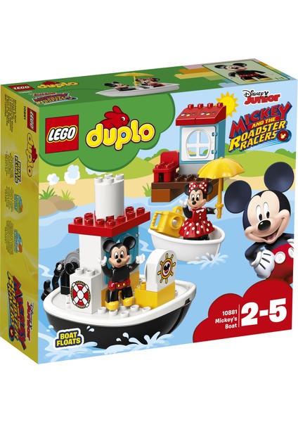 DUPLO 10881 Mickey'in Teknesi