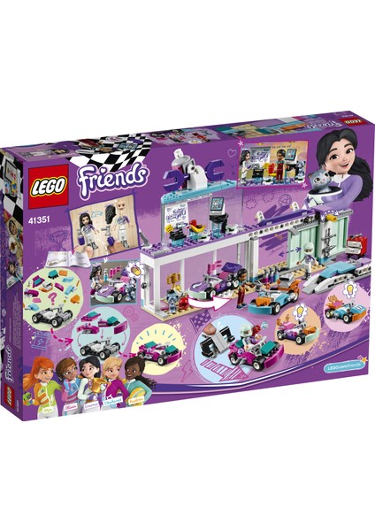 Friends 41351 Yaratıcı Oto Aksesuar Mağazası modelleri