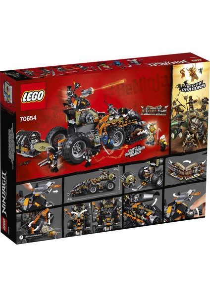 Ninjago 70654 Dieselnaut modelleri