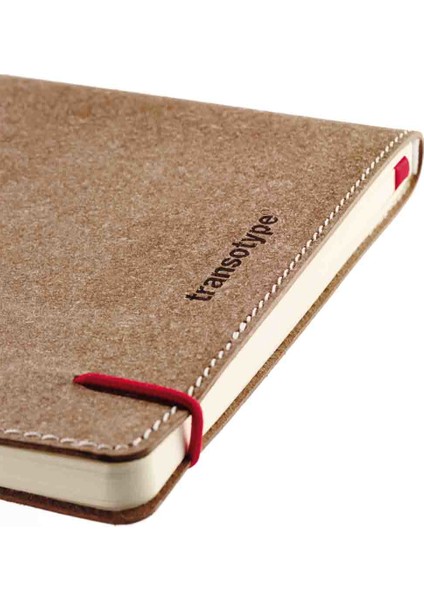 SenseBook Red Rubber A6 - Kareli