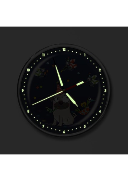 Premium Gece Parlayan Çocuk Odası Duvar Saati FS-1521 fiyatları