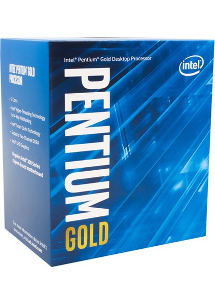 Pentium G5500 3,8 GHz 4 MB Cache 1151 Pin İşlemci