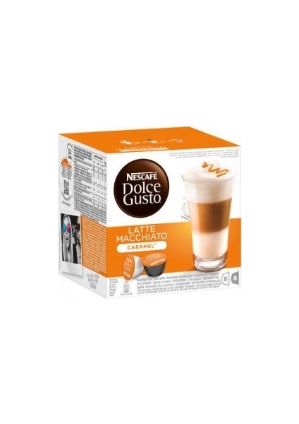 Nescafé® DOLCE GUSTO® Caramel Latte Macchiato Kapsülü