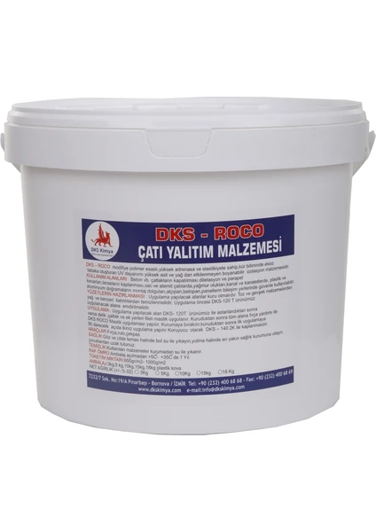 Dks Roco - Çatı Isı Ve Su Yalıtım Malzemesi 10Kg