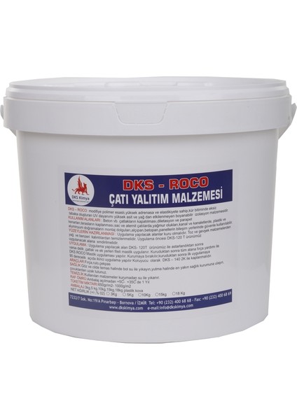 Roco - Çatı Isı Ve Su Yalıtım Malzemesi 18Kg