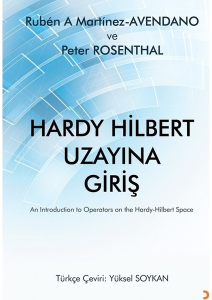 Hardy Hilbert Uzayına Giriş - Ruben A. Martinez Avendano