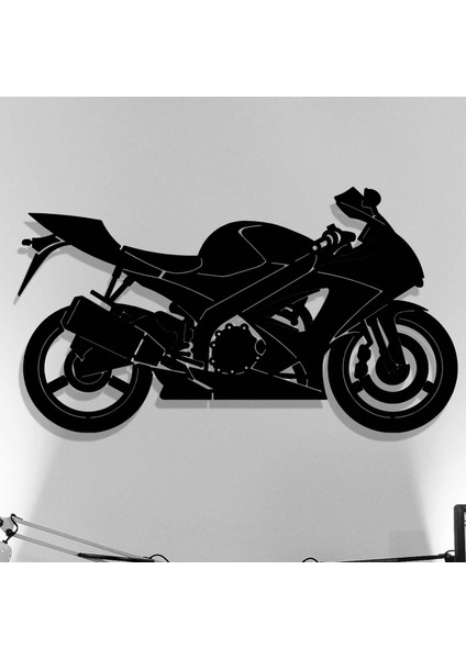 Make Some Noise Motorsiklet Metal Duvar Dekoru